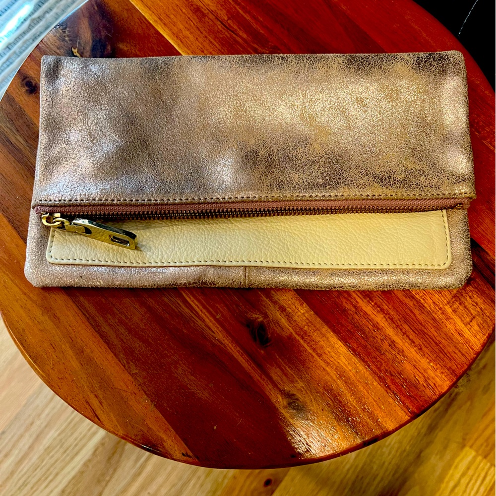 COPY - Gap leather clutch